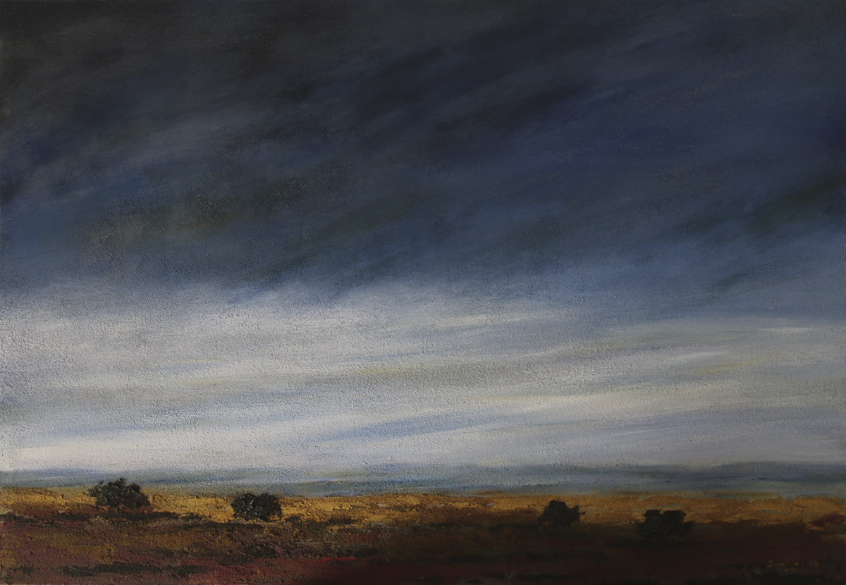 después de la tormenta siempre sale el sol – técnica mixta- 100×70-2019