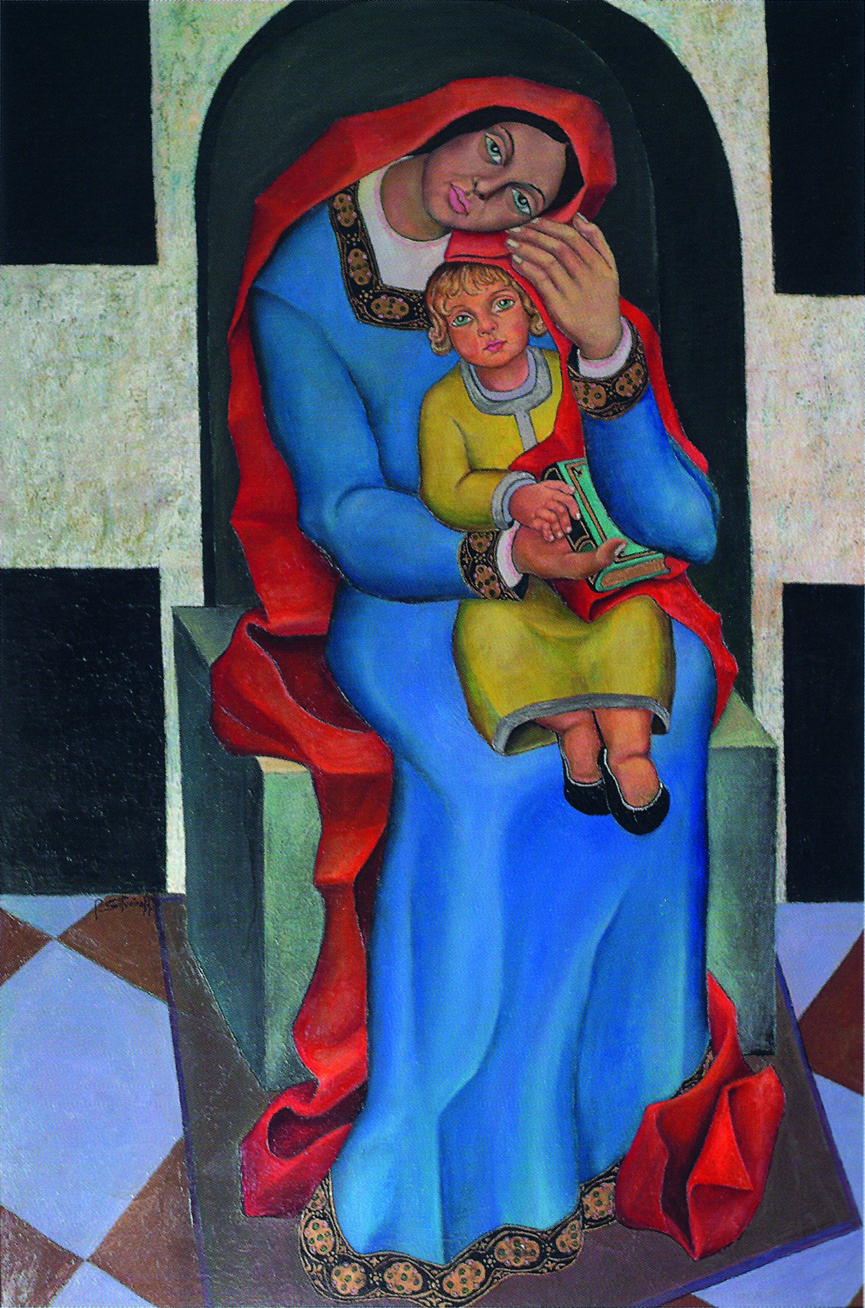 12. Virgen y Niño