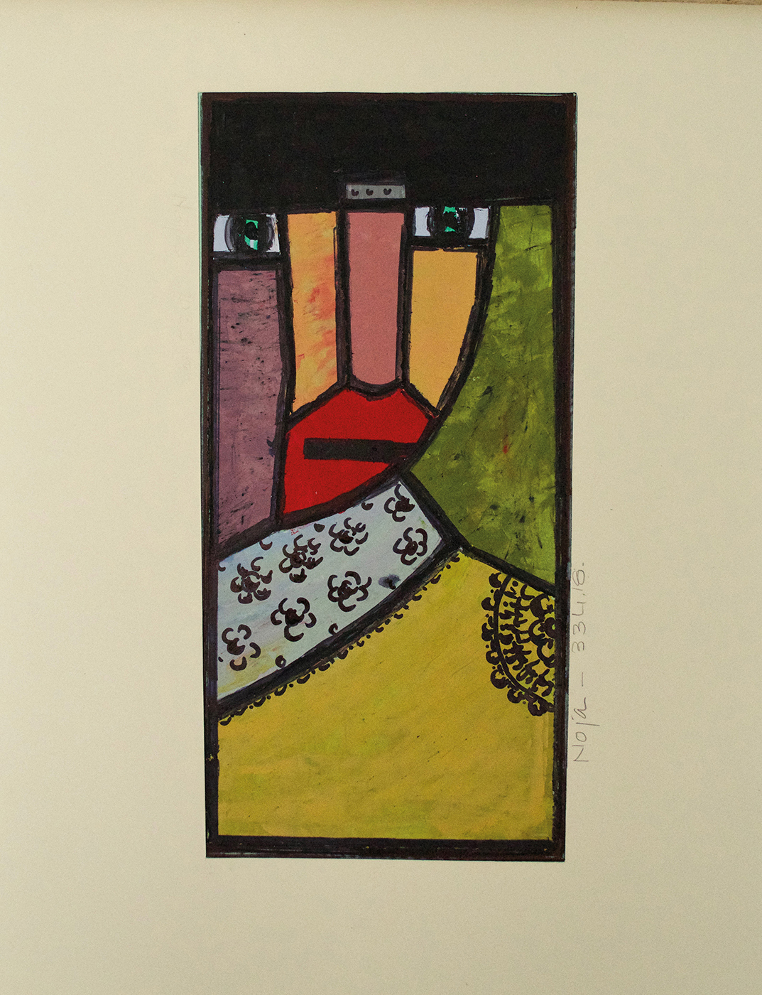 BASE AMARILLA. OLEO. 40X30 CM copia