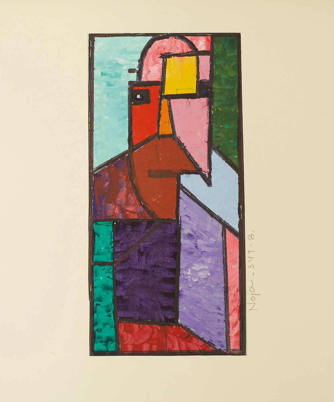 BASE BERMELLON. OLEO. 40X30 CM copia