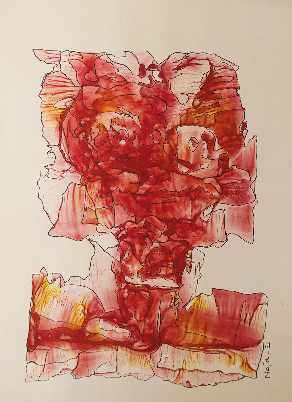 MENINA II- Acrílico- 65X44 CM copia