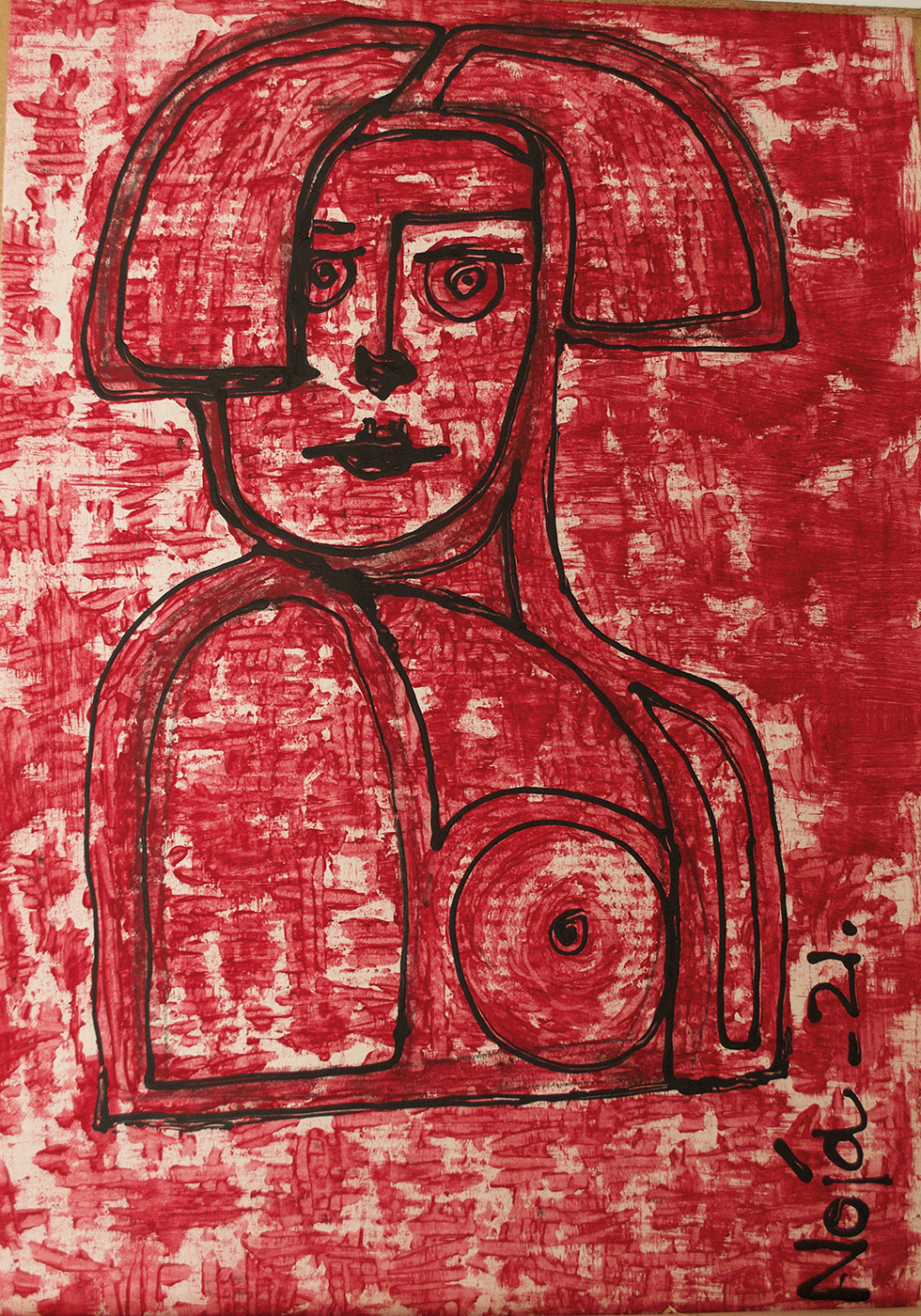 MENINA III- Acrílico- 65X44 CM copia