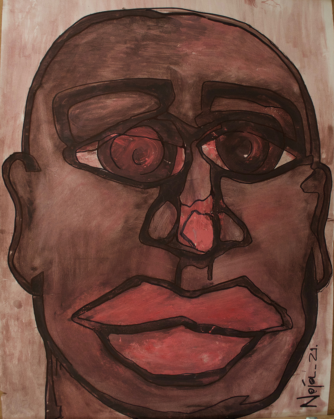 MULATO- Acrílico- 100×70 copia