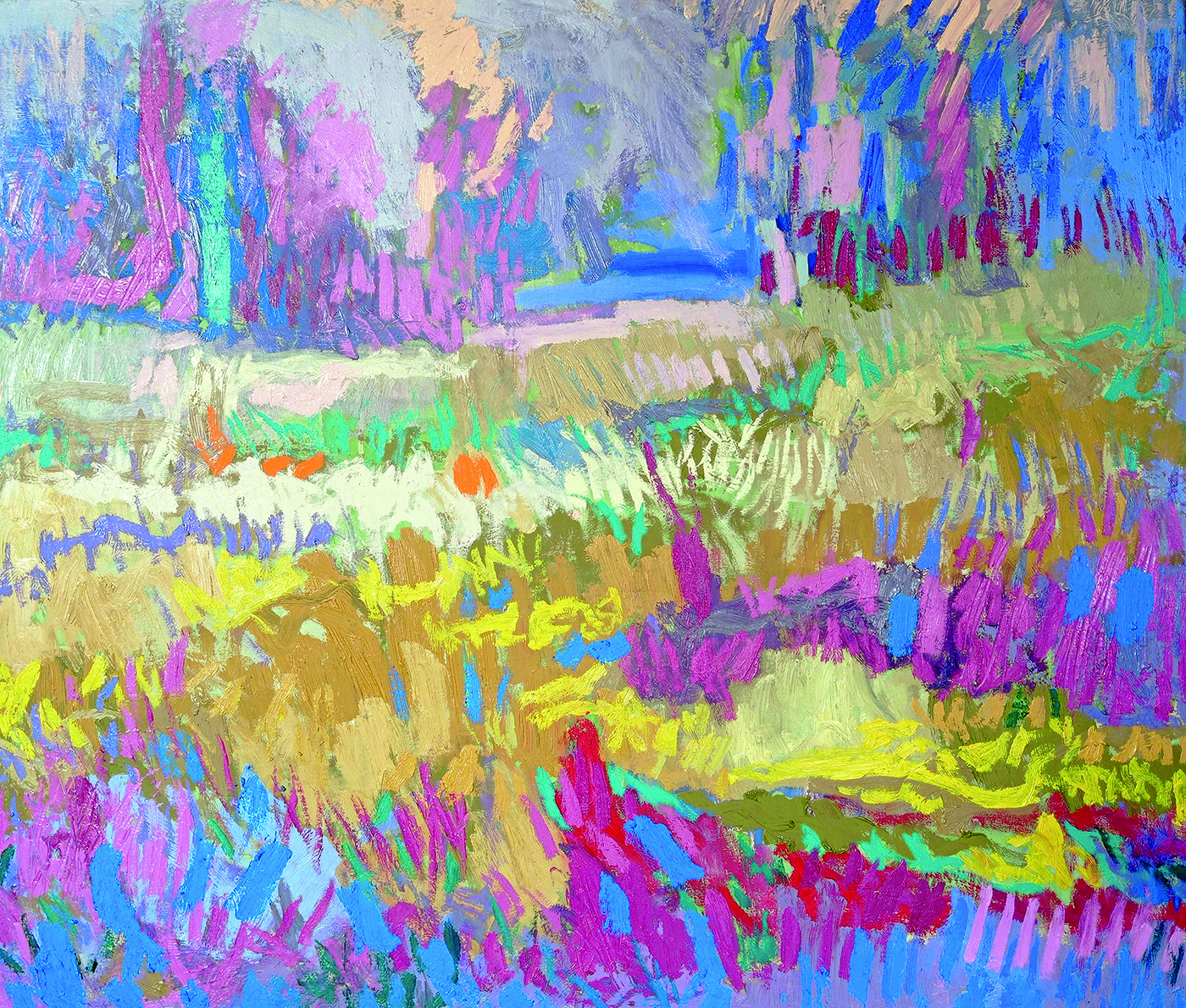 Arboles, óleo sobre tela, 100 x 114 cm. 2018 copia