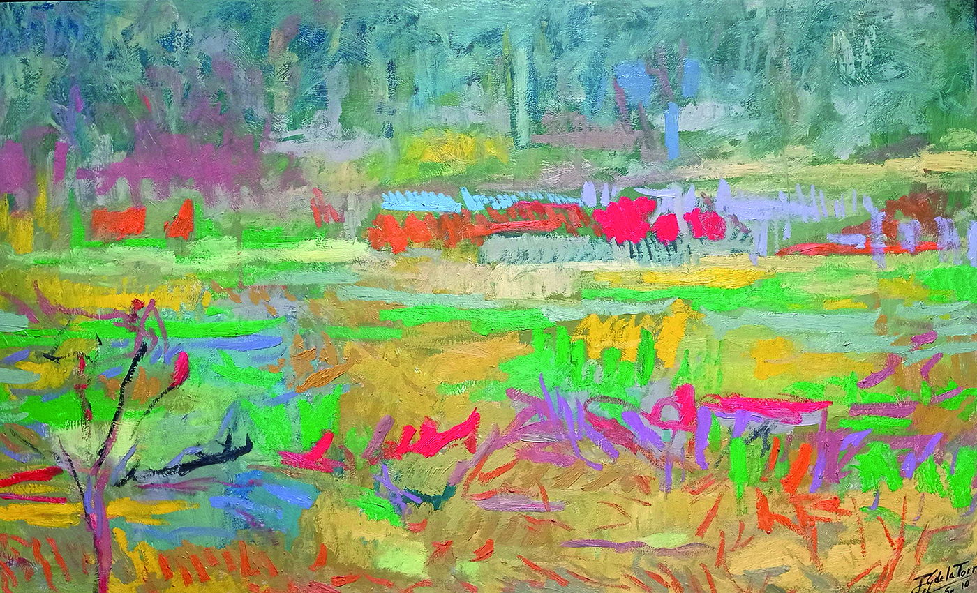 Paisaje ocre, 81 x 120 cm. 2013 copia